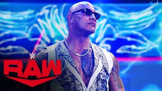 The Rock interrupts Cody Rhodes with a surprise Raw appearance Raw highlights March 25 2024 [upl. by Normac]