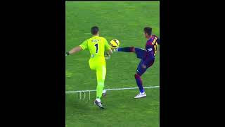 Neymar Vs Goalkeeper 🤯 [upl. by Aicelaf816]