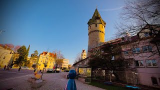 4k RavensburgGerman 🇩🇪Most beautiful city 🏙️ of Baden WÜrttemberg walking 🚶 tour [upl. by Ayiram]