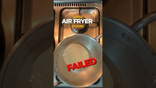 Viral Air Fryer Poori Hack What Went Wrong [upl. by Neleag]