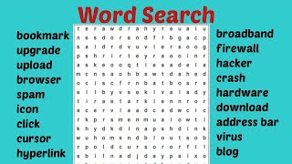 online word search game free  word searching puzzle game for kids [upl. by Notsa]