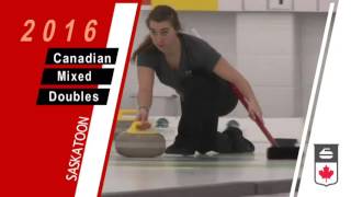 McEwenMcEwen vs ParkThomas  2016 Canadian Mixed Doubles [upl. by Stavros]