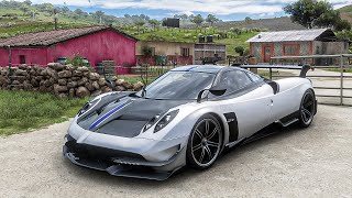 Pagani Huayra BC  Forza Horizon 5  4K Gameplay [upl. by Nilpik]