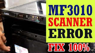 Cannon MF 3010 Scanner Error Repair  Replace [upl. by Onileba]