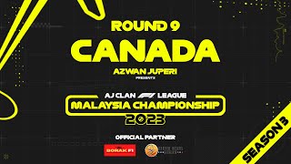 Canadian GP  AJ Clan F1 League S3 [upl. by Natsuj]