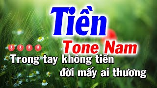 Tiền Karaoke  Am  Nhạc Sống  Huỳnh Anh [upl. by Bixler]