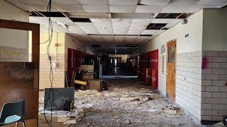 Exploring Abandoned Wirt High School Revisited [upl. by Aynekat]