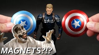 I FIXED Mafex Stealth Captain Americas BIGGEST Problem with MAGNETS [upl. by Decca]