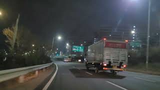 122동부간선도로 의정부성수 야간운행 Dongbu Expressway UijeongbuSeongsu Night Drive South Korea 드라이브 [upl. by Accissej]