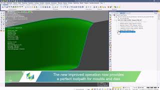 3 Axis Toolpath  Raster in VISI 20243 [upl. by Isus46]