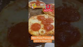 Mini Pizza precocida para tu negocio de pizzasemiliano [upl. by Atirak]