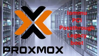 Iommu PCI Passthrough Legacy Boot Proxmox [upl. by Reamy740]