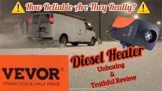 Drifting Into Winter With Yet Another Failed Product From Vevor  Diesel Heater UnboxingReview [upl. by Shaikh]