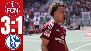 1 FC Nürnberg  FC Schalke 04  31  HIGHLIGHTS  2 Bundesliga 20242025 [upl. by Utley]