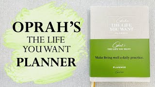 OPRAHS PLANNER The Life You Want [upl. by Lucho]