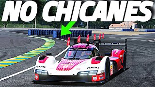 How Fast Would An HYPERCAR Be At Le Mans WITHOUT CHICANES [upl. by Amber]