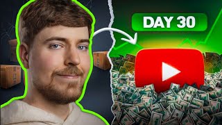 MrBeast DAY 1 DAY 30 [upl. by Arremat]