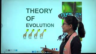 THEORY OF EVOLUTION LAMARCK amp CHARLES DARWIN [upl. by Barling]