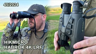 Hikmicro Habrok 4K  nowość na rynku  SUDECKA OSTOJA 452024 hunting in Poland test recenzja [upl. by Phio]