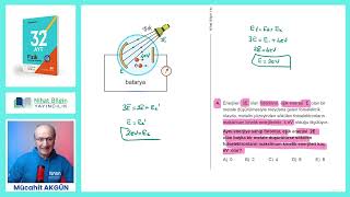 AYT Fizik Branş Denemesi32 2024 I Nihat Bilgin Yayınları SON BASKI [upl. by Asor]