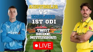 🔴AUS vs ENG Live  1st ODI  England vs Australia Live Cricket Match Today Score [upl. by Esyak]