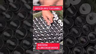 assembl Mi shocker bulk quantity holesale price All two wheeler shocker amprepairing kit Oil sealroad [upl. by Noreik296]