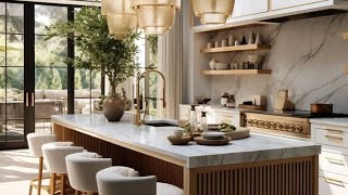 New Style Classic Kitchen Interior Designs  Beautiful Interior with Best Colour combination ideas [upl. by Klug139]