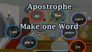 Putting Words Together How to Use Apostrophes Fun amp Educational Videos [upl. by Annahgiel]