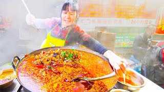 NUCLEAR Chinese Street Food NOODLE Tour of Chongqing China  5 INSANE SPICY  Chinese Noodles [upl. by Eibot742]