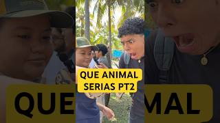 Si fueras un animal ¿CUAL SERIAS😳🤣 humor comedia lospqliares shorts [upl. by Idonna]