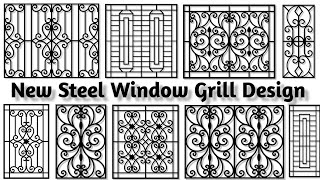 Latest iron grill design Window Grill models 2025 Bd All DESIGN [upl. by Aelak366]