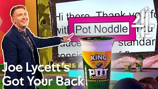 Joe Lycett Calls Out Pot Noodle for LYING About their Portions  Joe Lycetts Got Your Back [upl. by Rosita]