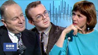 1986 IAN HISLOP and NED SHERRIN on SATIRE  Late Night LineUp I Classic BBC Clips  BBC Archive [upl. by Meehaf917]