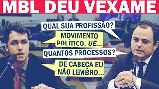 VEJA COMO GLAUBER BRAGA DESMORALIZOU MILITANTE DO MBL NO CONSELHO DE ÉTICA  Cortes 247 [upl. by Bohs]