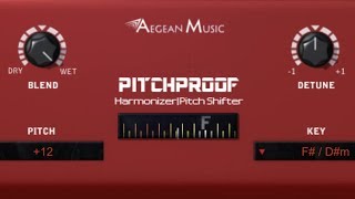 Logic Pro X  Create Vocal Harmonies with Pitchproof  FREE HARMONIZER [upl. by Fredela]