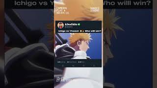 Ichigo vs yhwach fight 🔥😳🥶  bleach fight bleach ichigo yhwach ichigovsyhwach aizen [upl. by Eednahs]