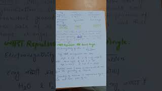 VSEPR Theory chemistry vsepr bsc 12th basicchemistry [upl. by Aronid693]