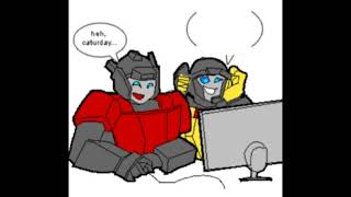 random transformers comic dubs [upl. by Leuamme657]