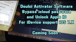 Doulci Activator Software To Bypass Icloud Password [upl. by Thury233]