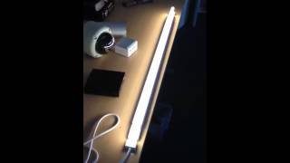 Dimming a fluorescent light fitting [upl. by Sidran]