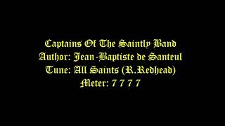 Captains Of The Saintly Band Lyrics All Saints  Festivals Of Apostles [upl. by Raina]