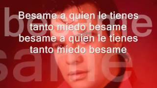 Besame JUAN GABRIEL lyric Learn spanish singing [upl. by Anastos642]