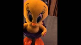 Tweety bird Easter funny cute toy yellow hallmark e [upl. by Cantlon503]