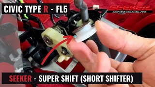 SEEKER  SUPER SHIFT COLLAR SHIFTER BASE BUSHINGS  FL5 CIVIC TYPE R [upl. by Dachy]