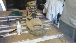 DIY Steel Toecap Workboot Repair [upl. by Giesecke]