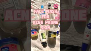 Face wash for acne prone skin skincare acne youtubeshorts shortsfeed facewash skincareroutine [upl. by Rialcnis832]