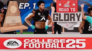 NCAA 25  ROAD TO GLORY  EPISODE 1  YANNI CREED [upl. by Tristan]