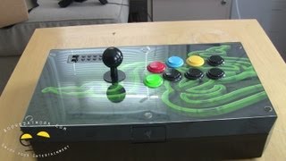 Razer Atrox Arcade stick for Xbox 360 Unboxing [upl. by Solakcin]