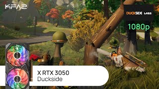 KFA2 X GeForce RTX 3050 Black  Duckside  1080p Full HD разрешение [upl. by Selrahc800]