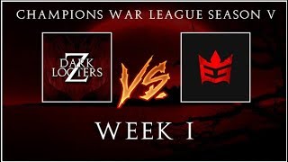 Dark Looters Z vs Elite Gaming  CWL Invite Season 5 Week 1 [upl. by Winograd]